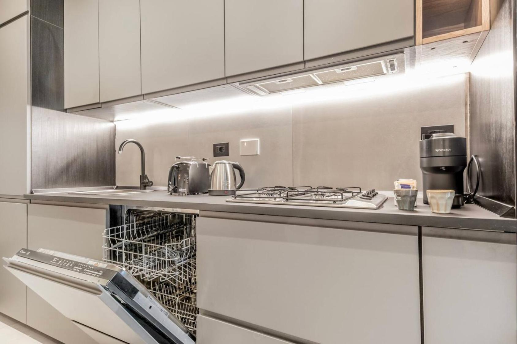 Loft Moderno Vicino Borghese Lägenhet Rom
